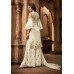 LAVISHING NEW COLD SHOULDER OFF WHITE SHARARA SUIT